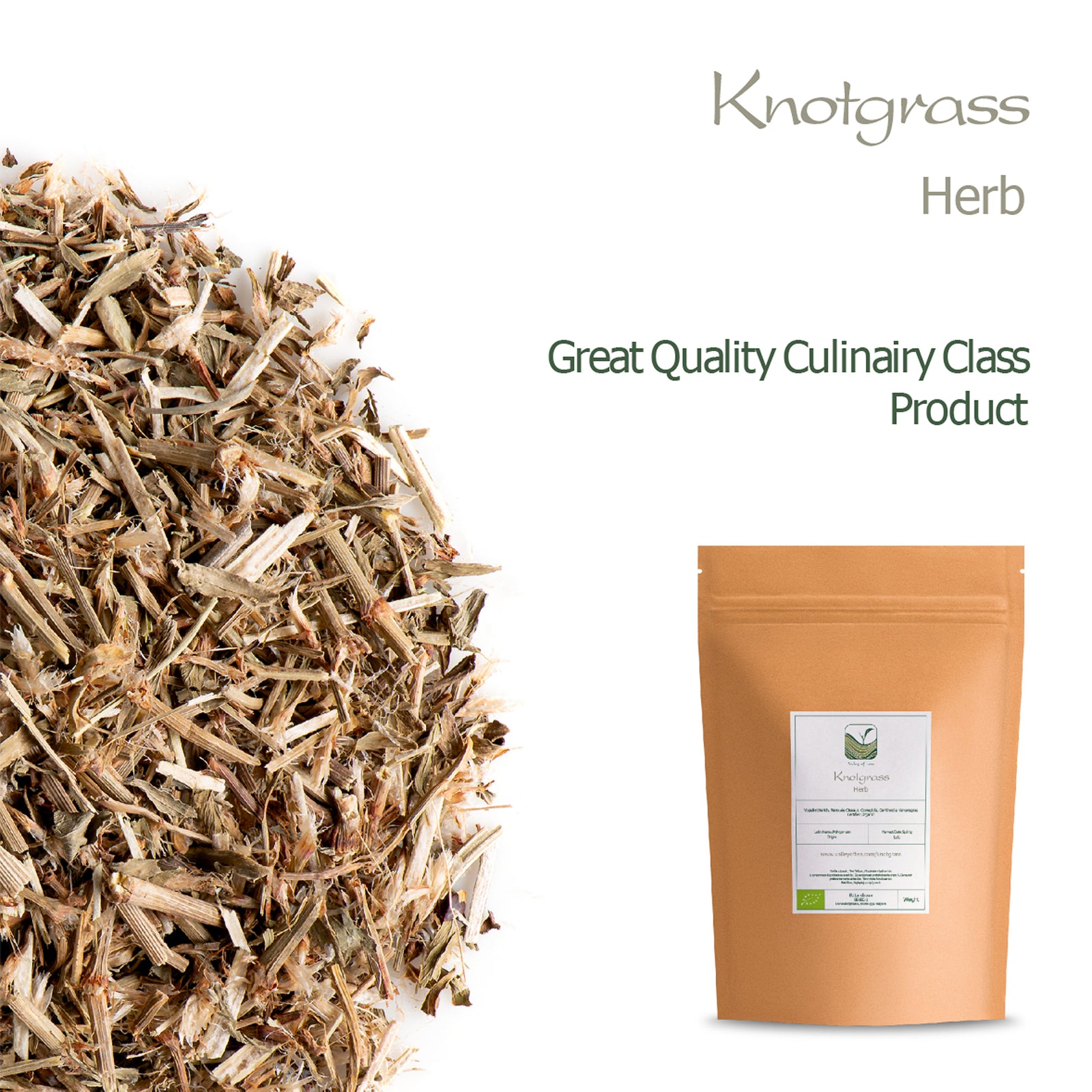 Knotgrass Organic Quality Herb - Knot Grass 100g