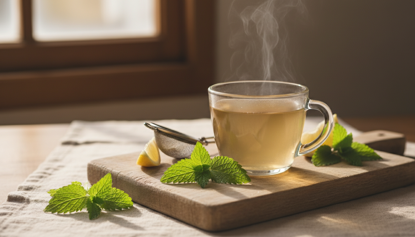 Lemon Balm Tea - Lemon Balm Tea Improves Sleep