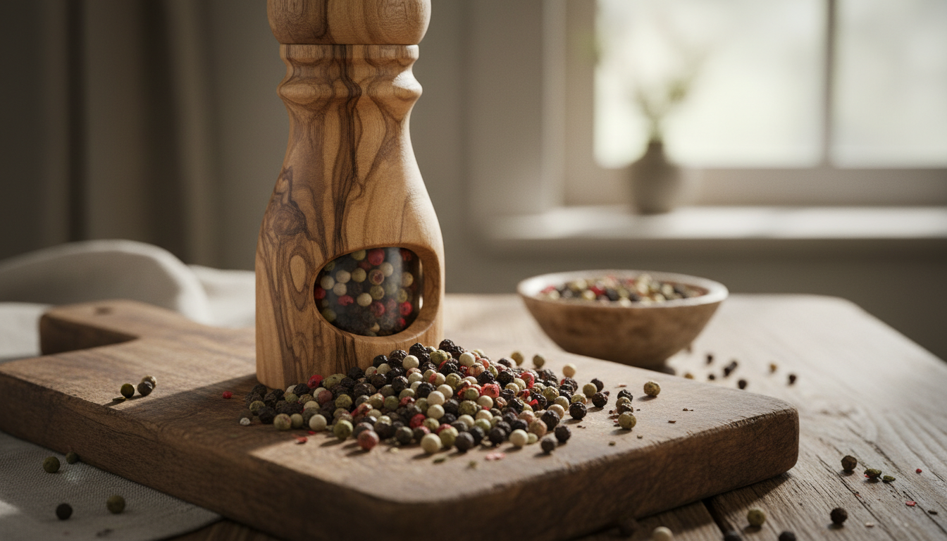 Black Peppercorns - Spices: Keyword Cluster