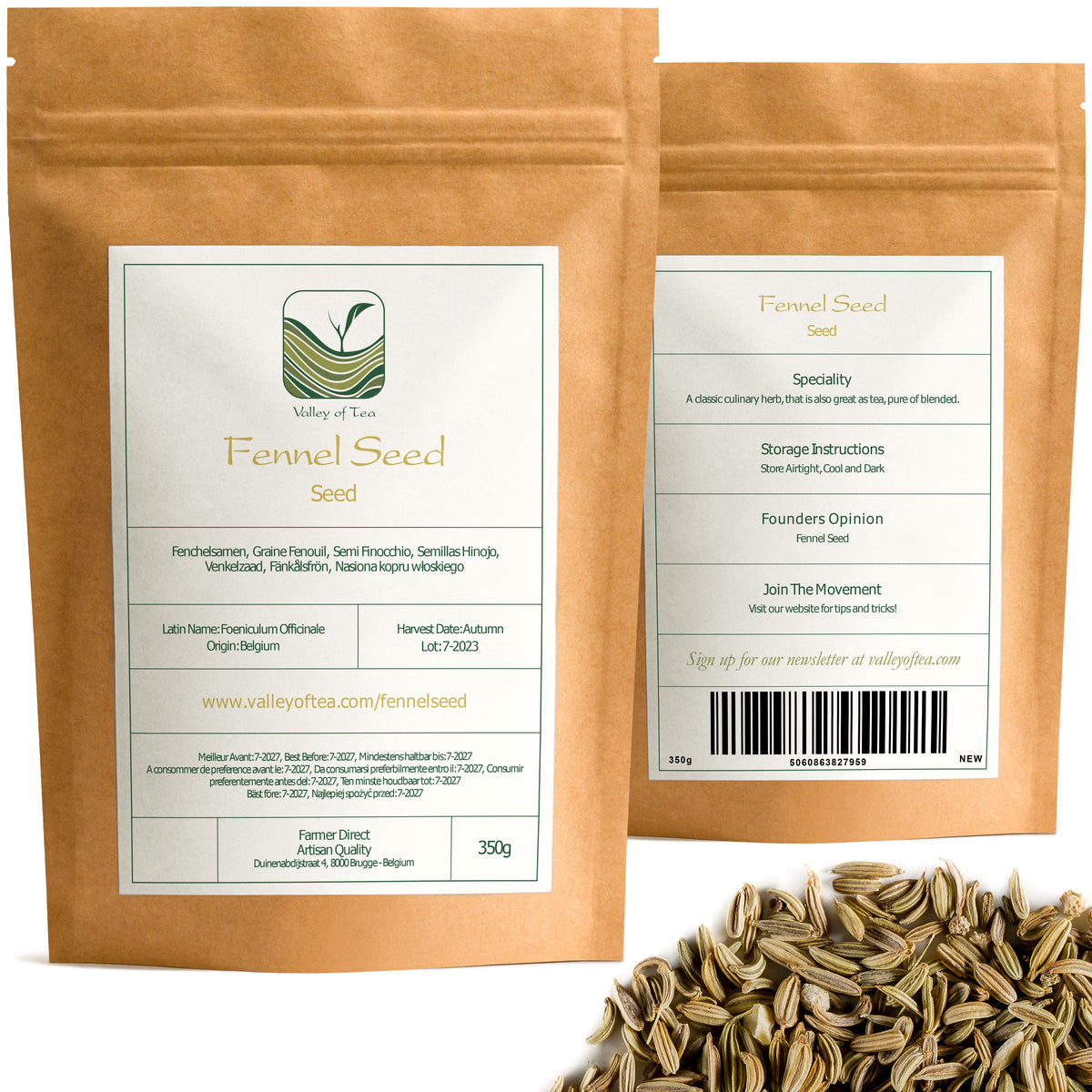 Fennelseed 350g