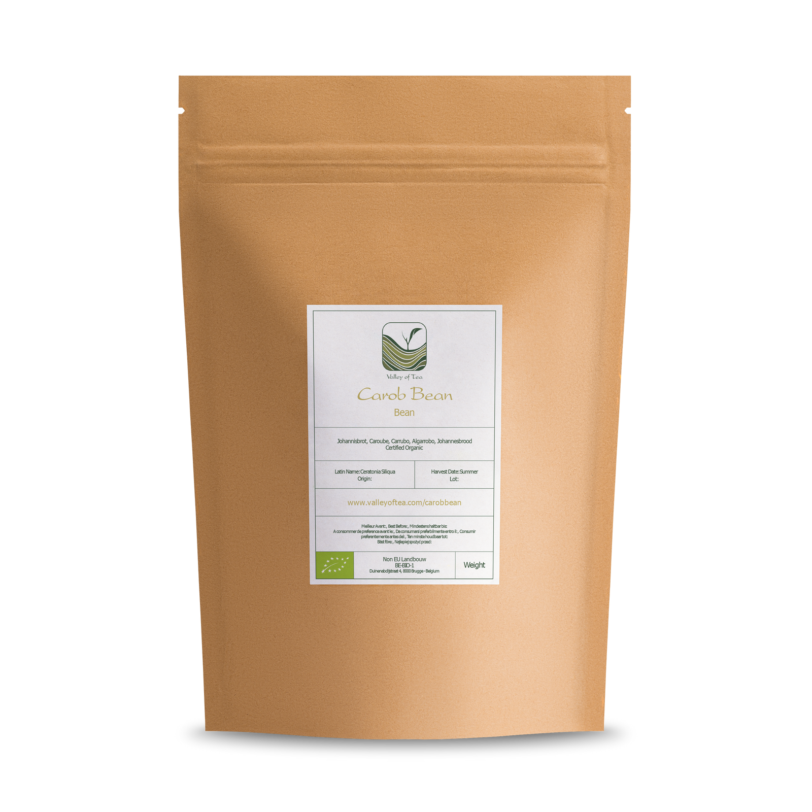 Carob Bean Nibs Raw 250g