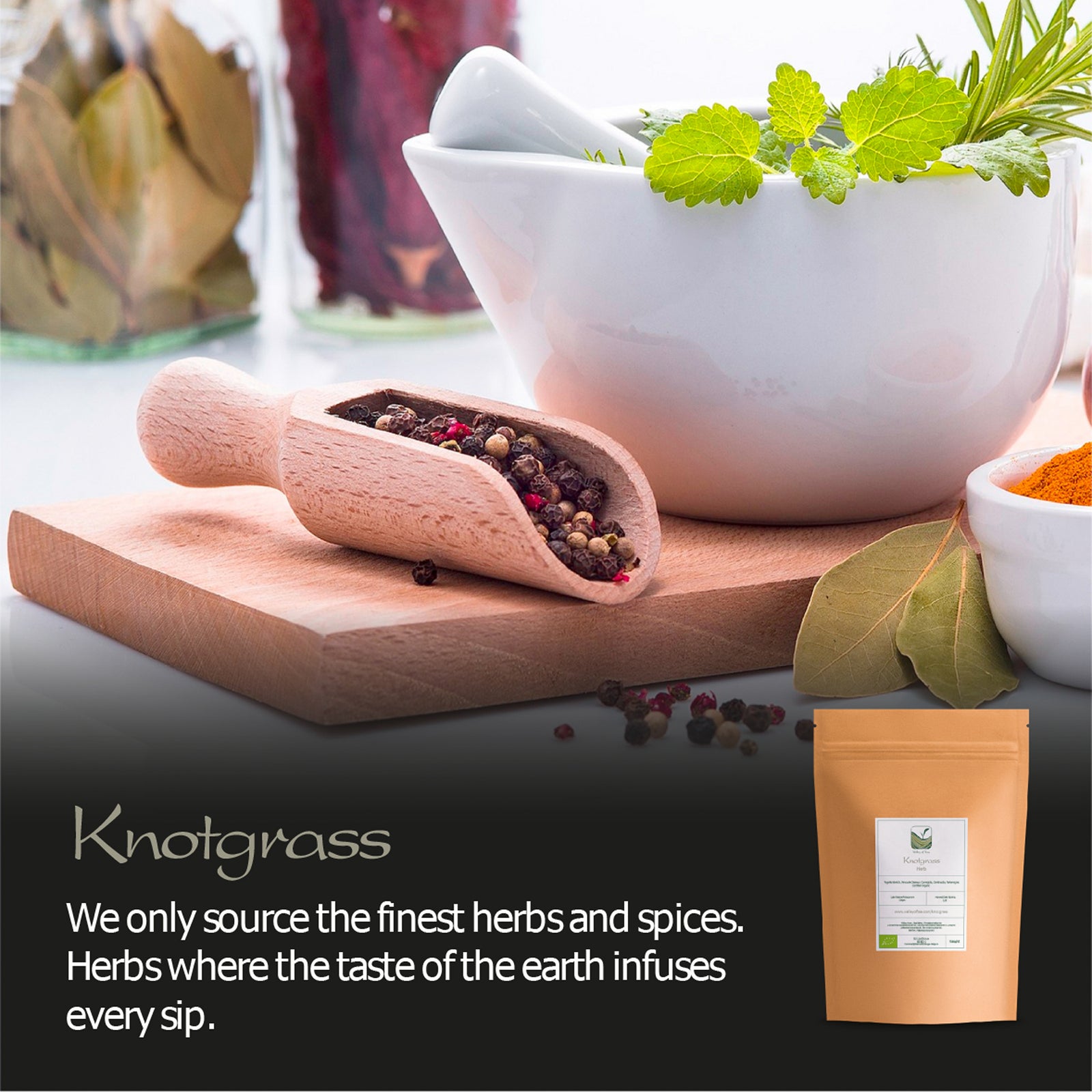 Knotgrass Organic Quality Herb - Knot Grass 100g