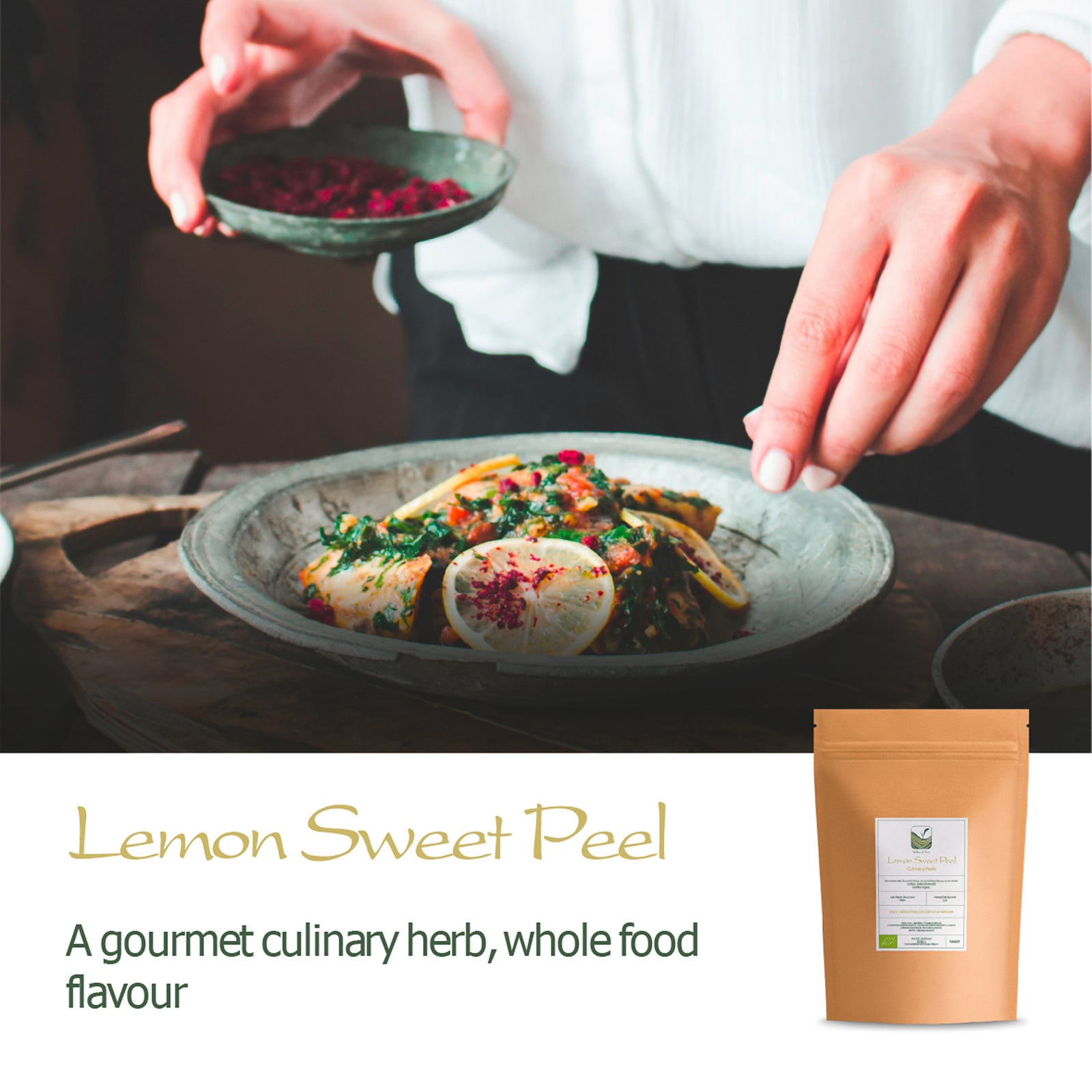 Lemon Sweet Peel 100g