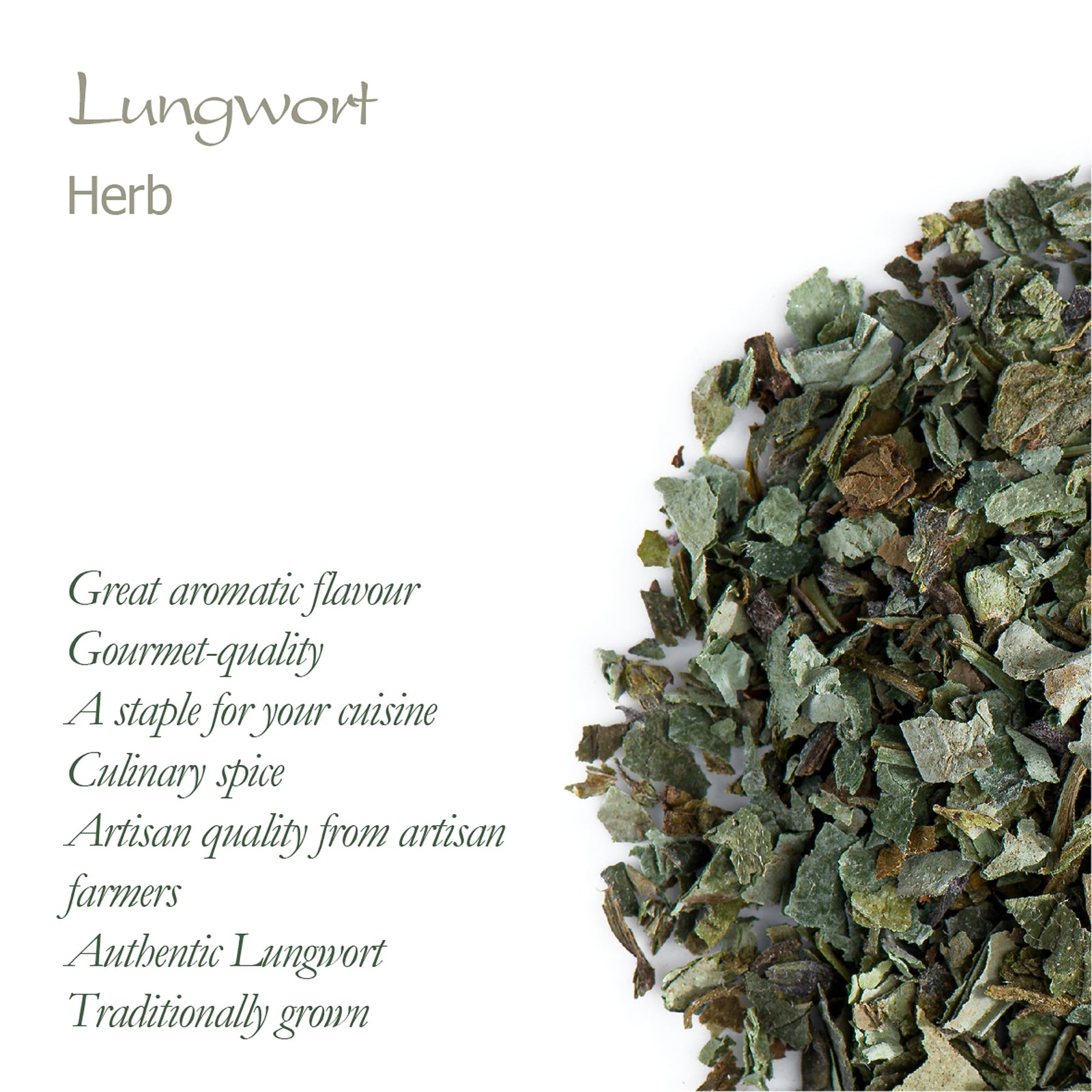Lungwort Herb Organic Tea - Pulmonaria officinalis L 100g