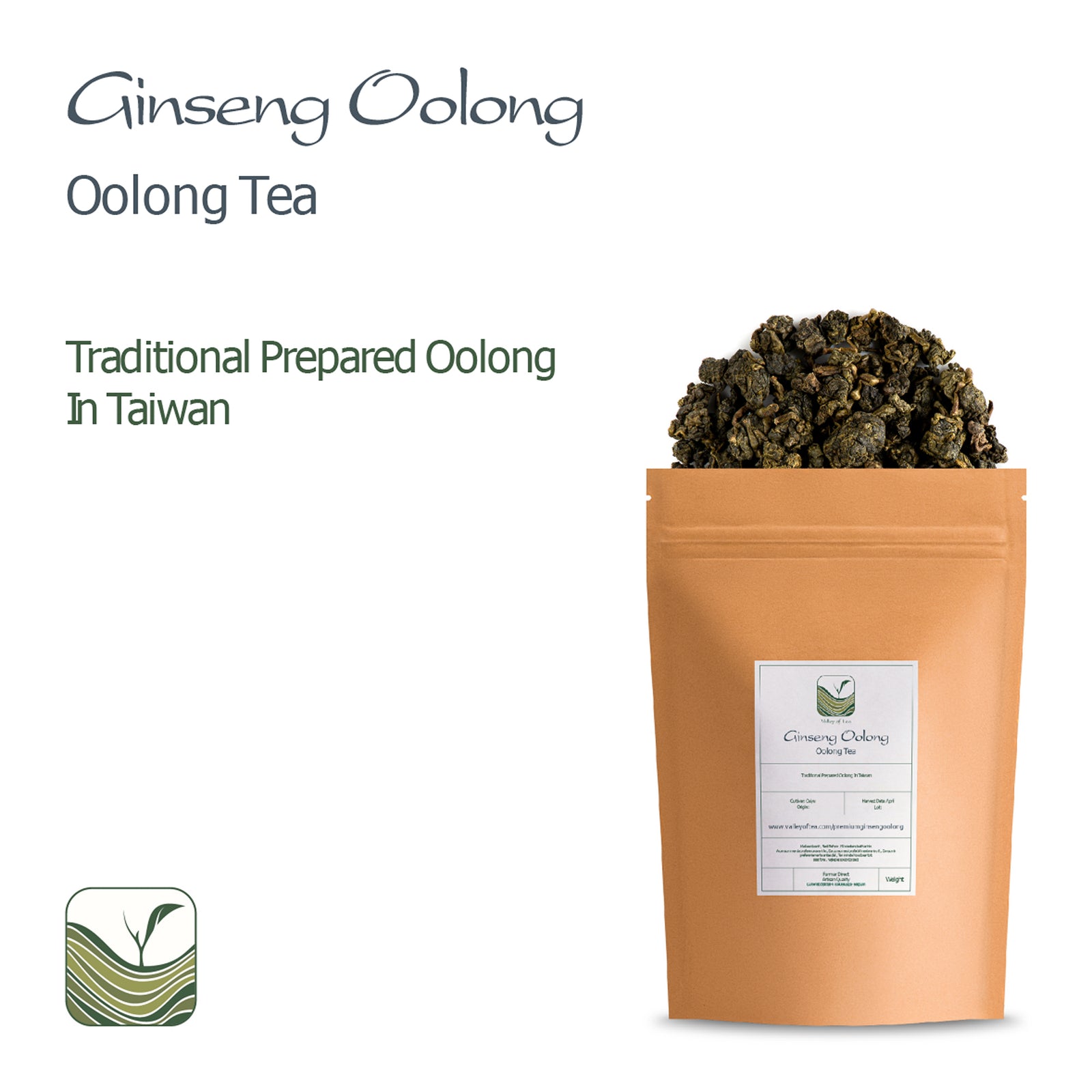 Ginseng Oolong Tea Ren Shen - Lan Gui Ren - Imperial Ginseng 100g