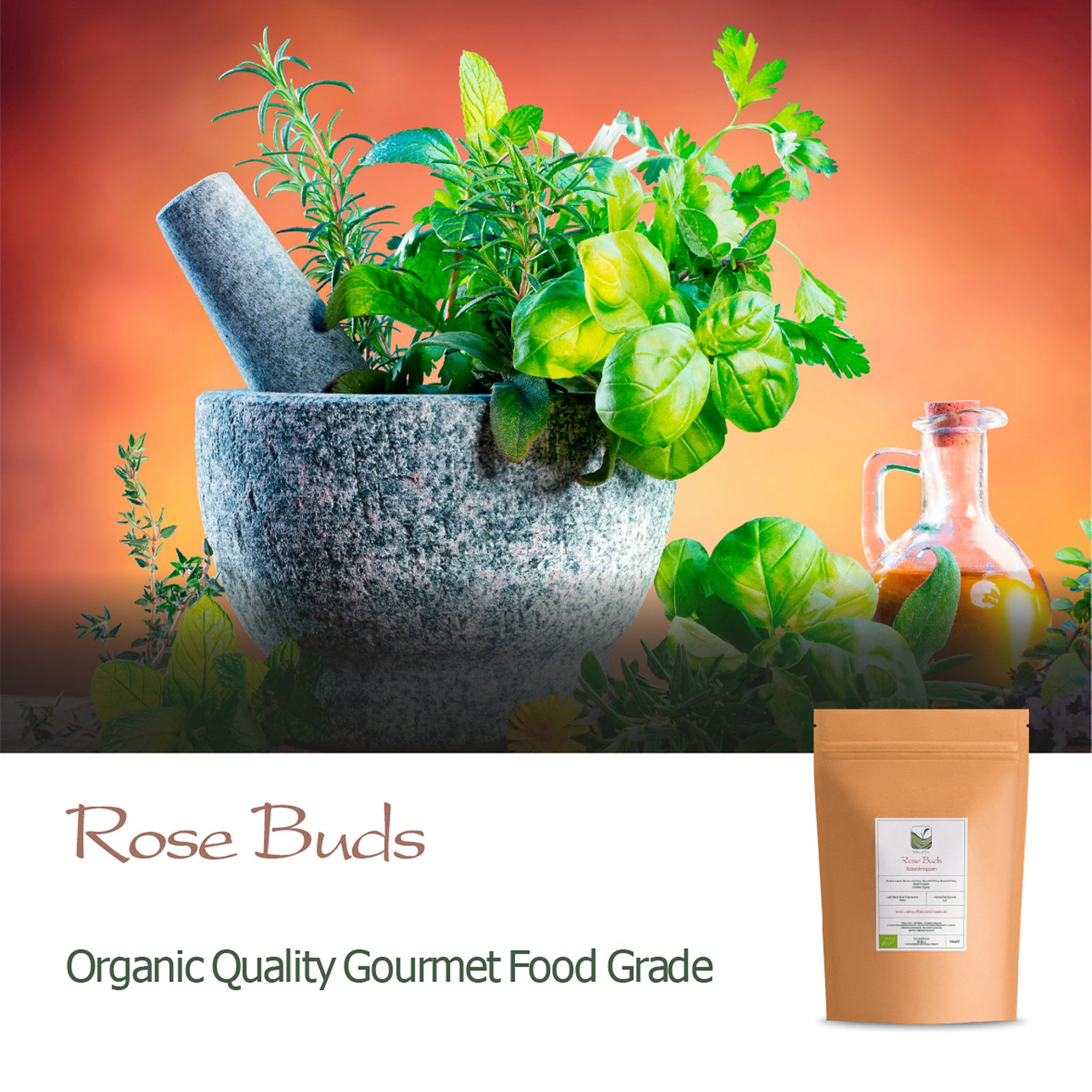 Rose Buds 50g