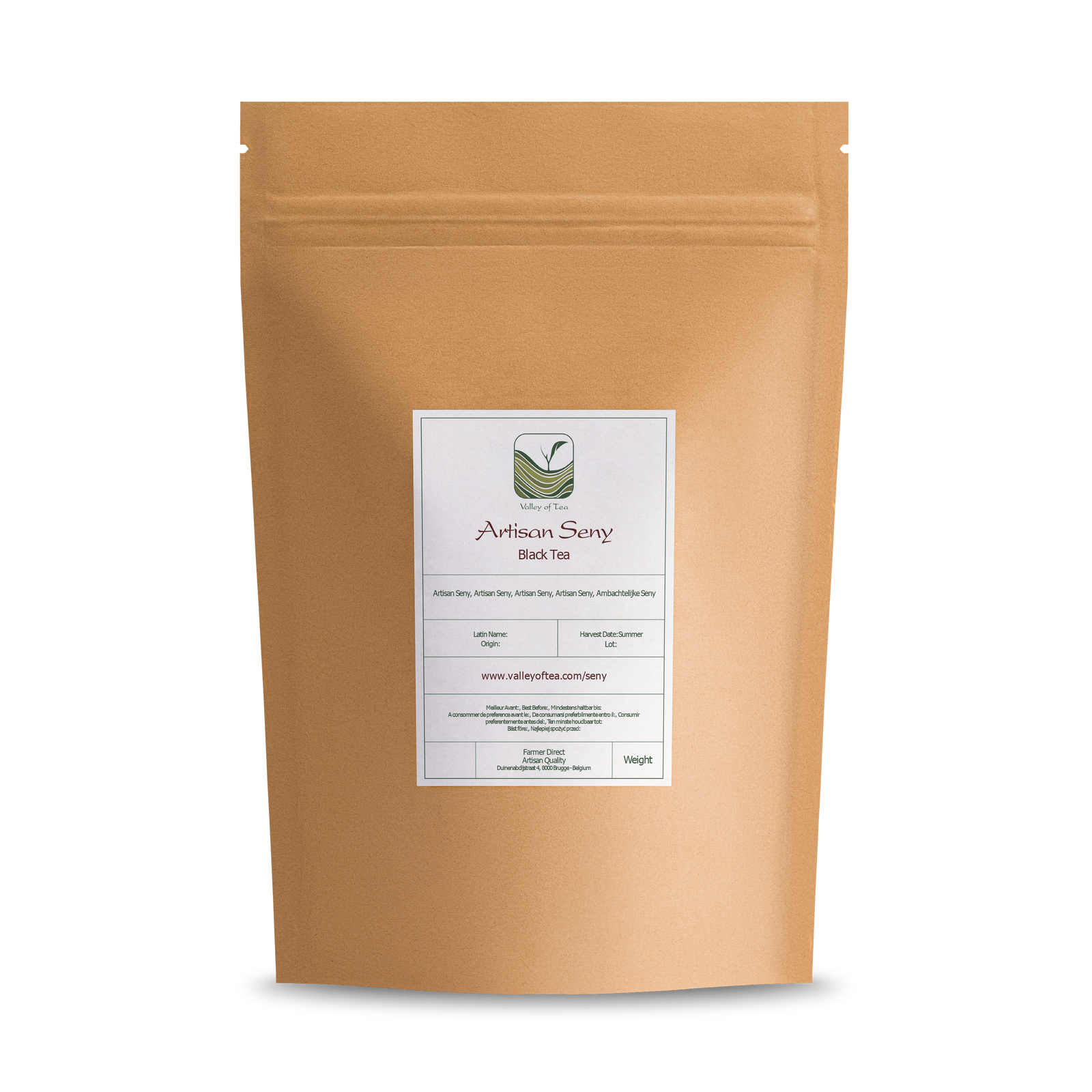 Sri Lanka Black Tea Leaf - Artisan Handmade Grade From Nuwara Eliya 50g