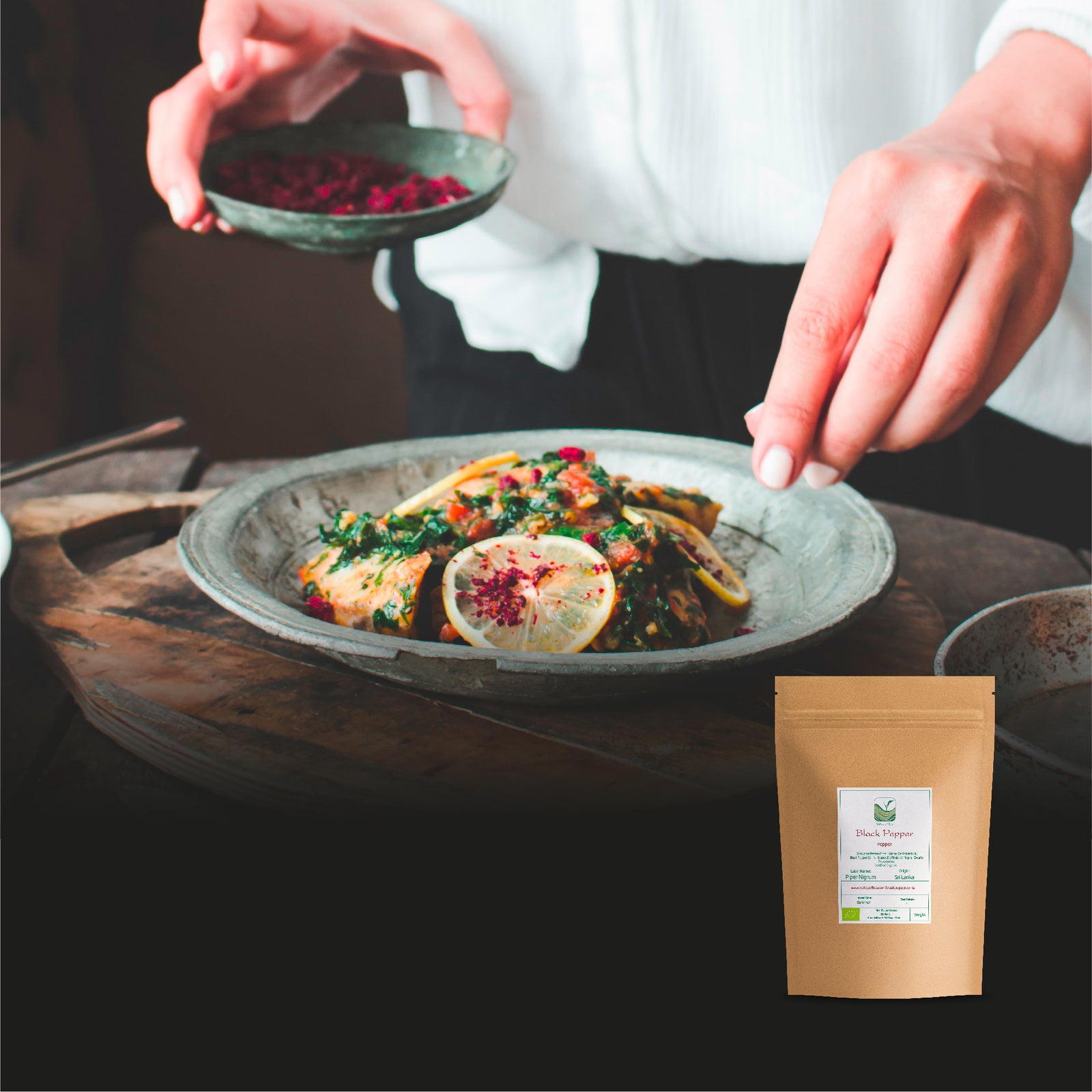 Black Peppercorns 200g